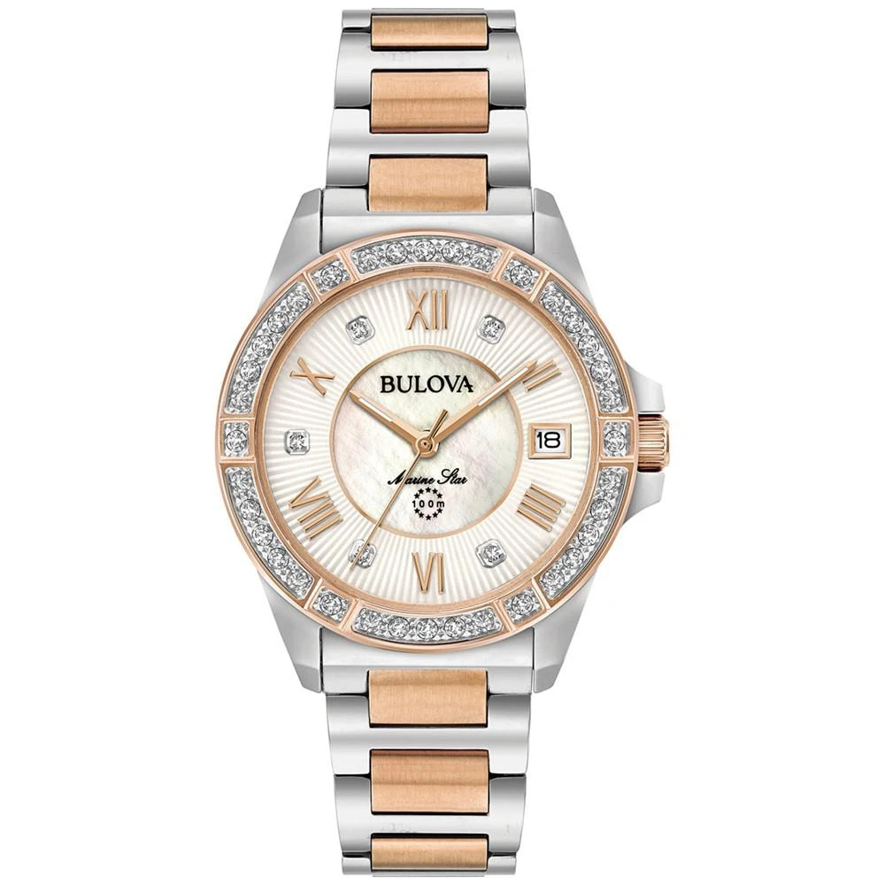 商品Bulova|女士钻石腕表 32mm,价格¥5200,第1张图片