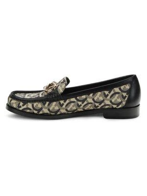 商品Salvatore Ferragamo|Monogram Gancini Bit Loafers,价格¥2236,第4张图片详细描述