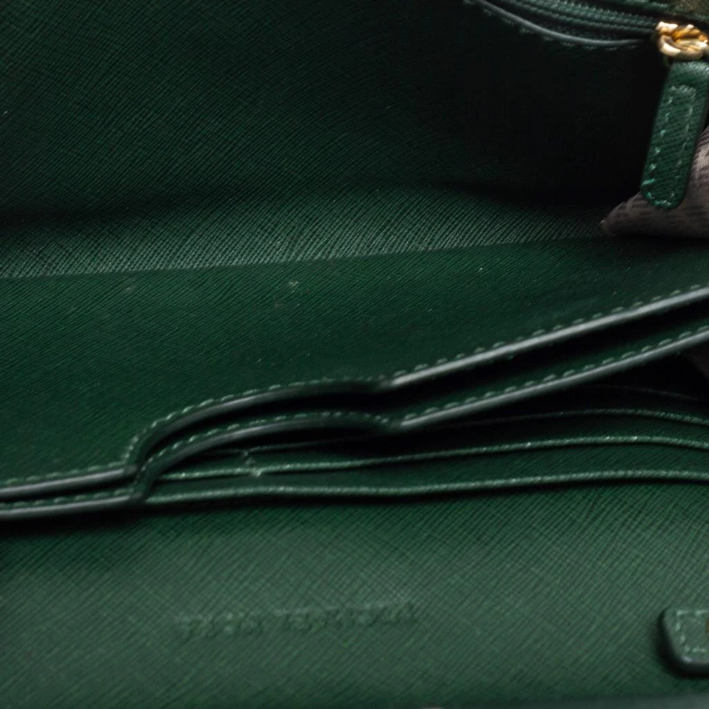 Michael Kors Green Leather Flap Crossbody Bag  商品