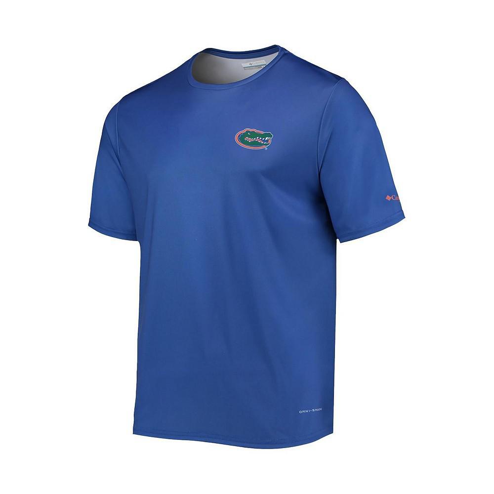 商品Columbia|Men's Royal Florida Gators Terminal Tackle Omni-Shade T-shirt,价格¥295,第4张图片详细描述