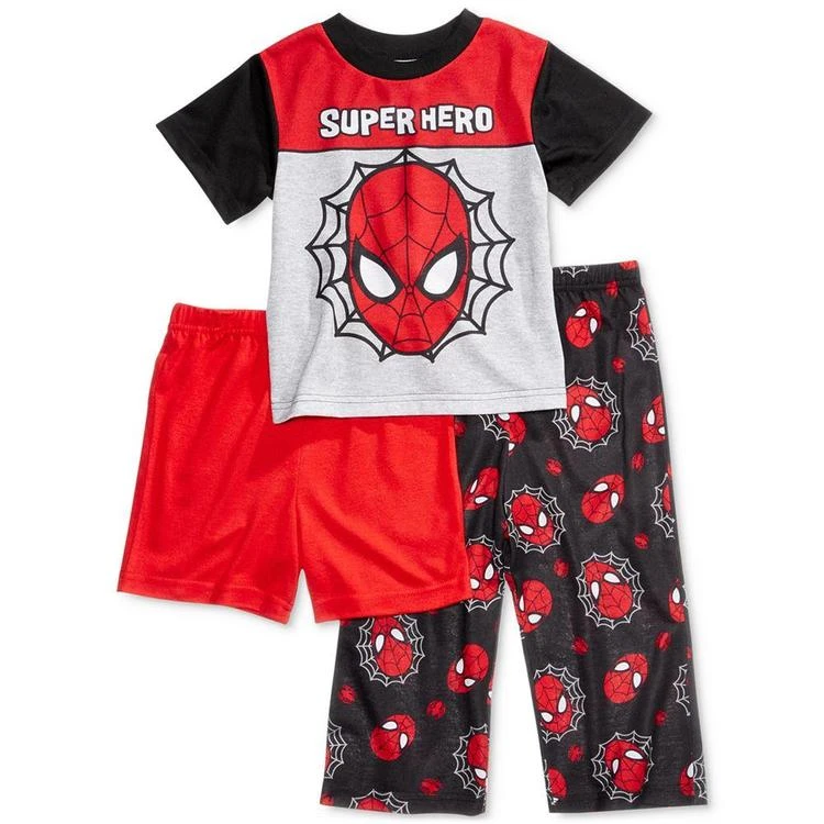 商品Spider-Man|幼儿3-Pc. Super Hero Pajama Set, Toddler Boys (2T-5T),价格¥72,第1张图片