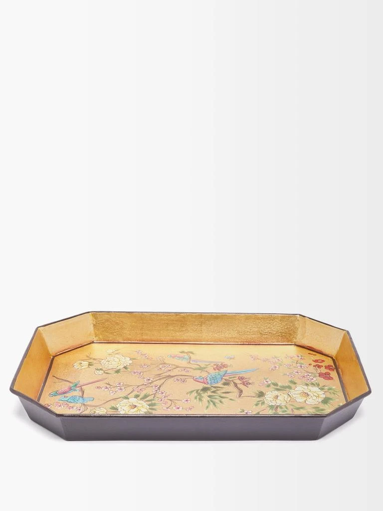 商品Les Ottomans|Flora hand-painted iron tray,价格¥1778,第1张图片