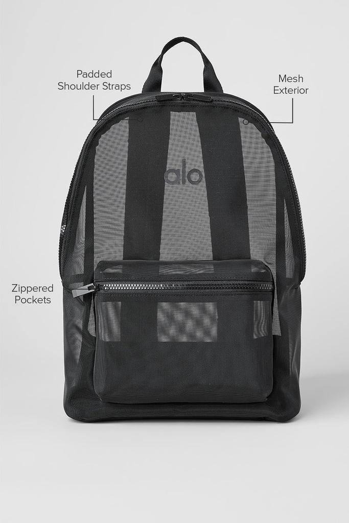 Alo Sheer Backpack - Black - Backpacks - Free Shipping  display picture 2