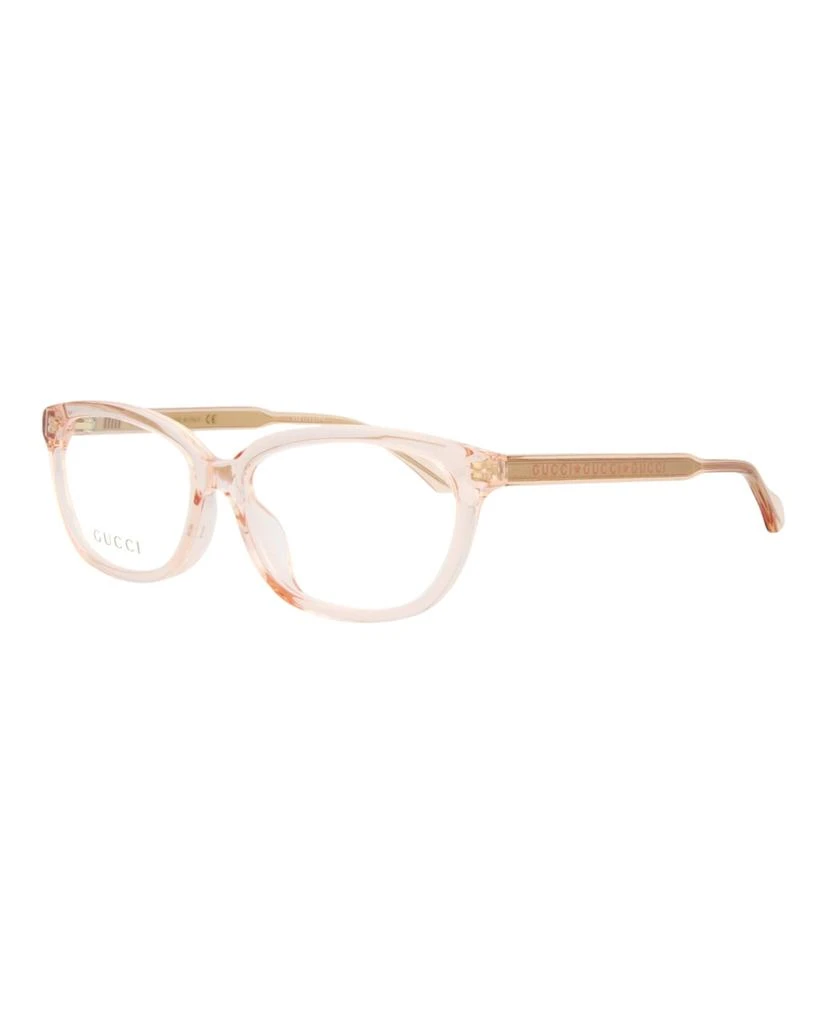 商品Gucci|Rectangle-Frame Acetate Optical Frames,价格¥741,第2张图片详细描述