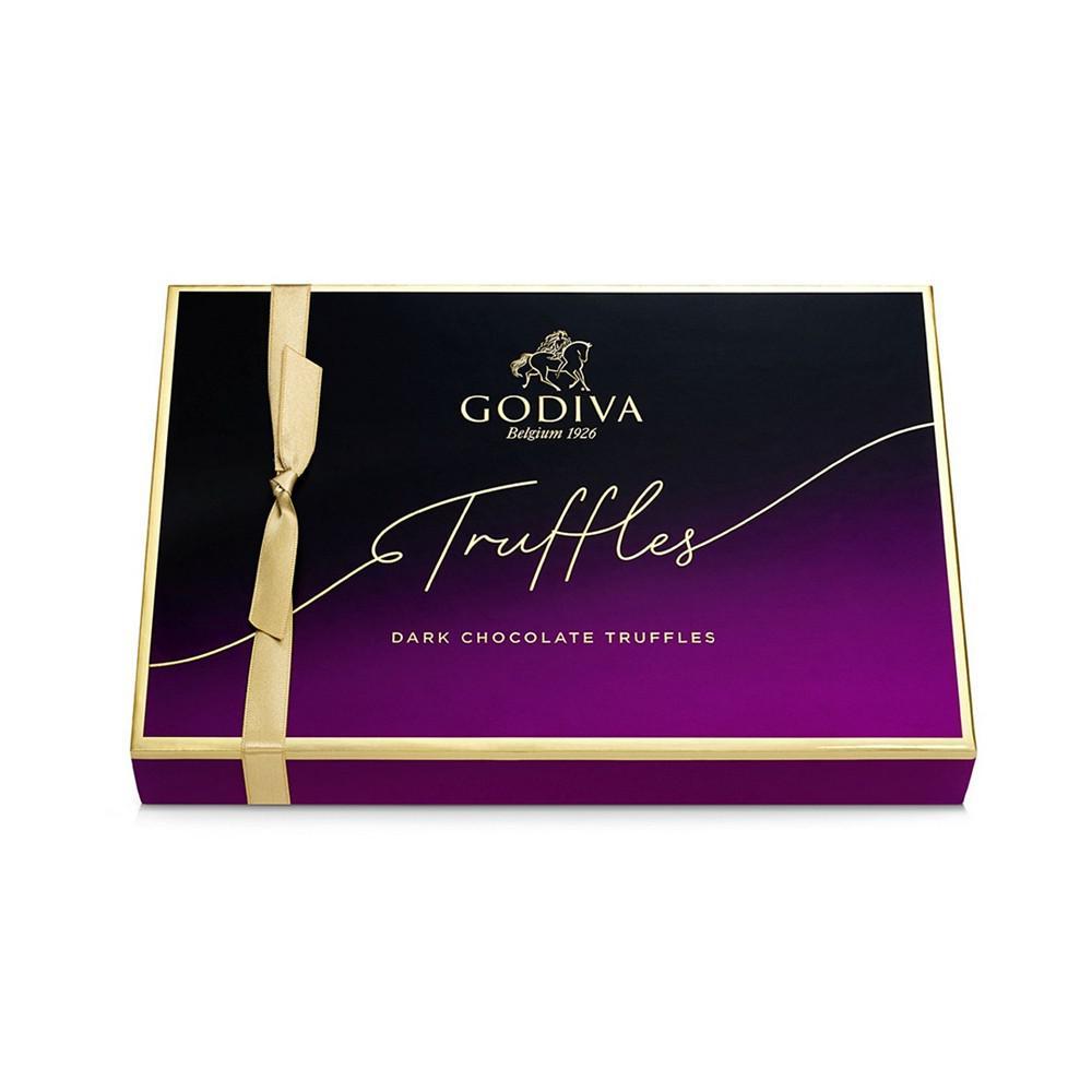 商品Godiva|Dark Truffles Gift Box, 24 Piece,价格¥439,第4张图片详细描述