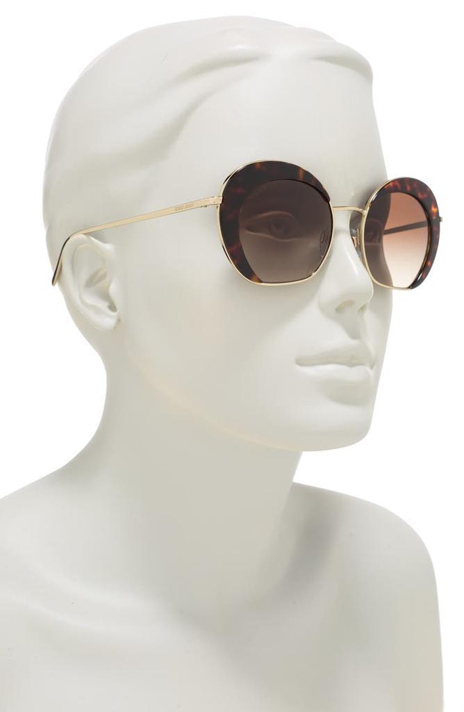 商品Giorgio Armani|50mm Round Sunglasses,价格¥664-¥885,第5张图片详细描述