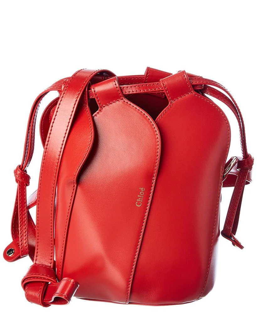 商品Chloé|Chloe Tulip Mini Leather Bucket Bag,价格¥4985,第1张图片