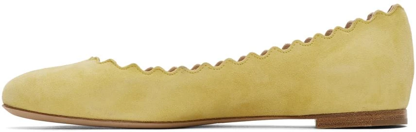 商品Chloé|Yellow Suede 平底鞋,价格¥1774,第3张图片详细描述