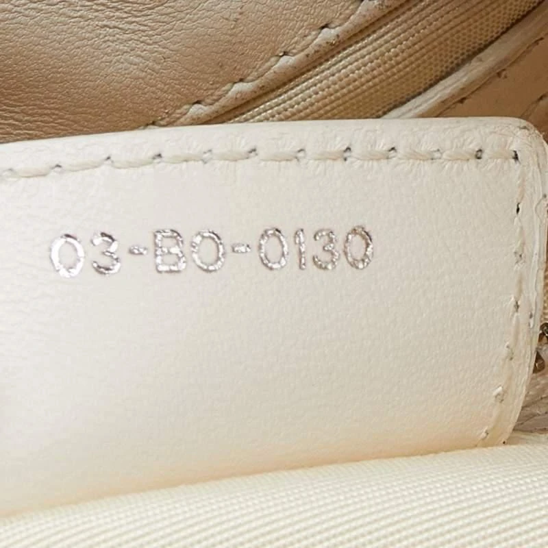 Dior White Cannage Leather Chri Chri Tote 商品