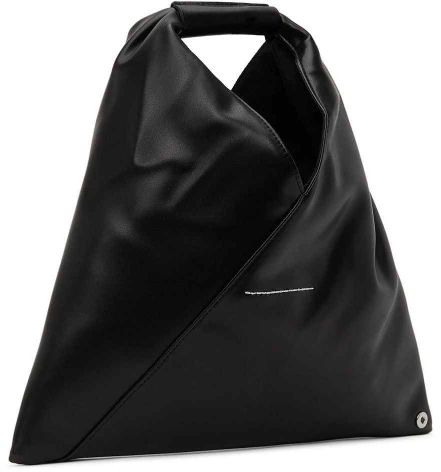 商品MAISON MARGIELA|SSENSE Exclusive Black Nano Faux-Leather Triangle Tote,价格¥1640,第3张图片详细描述