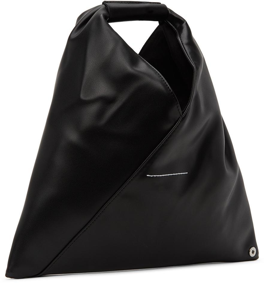 商品MAISON MARGIELA|SSENSE Exclusive Black Nano Faux-Leather Triangle Tote,价格¥1472,第5张图片详细描述