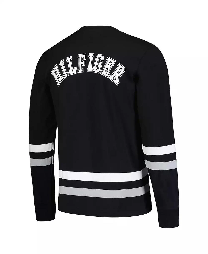 商品Tommy Hilfiger|Men's Black, Silver Las Vegas Raiders Nolan Long Sleeve T-shirt,价格¥359,第3张图片详细描述