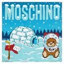 商品Moschino|Moschino莫斯奇诺  雪屋主题围巾 - 浅蓝色,价格¥432,第1张图片