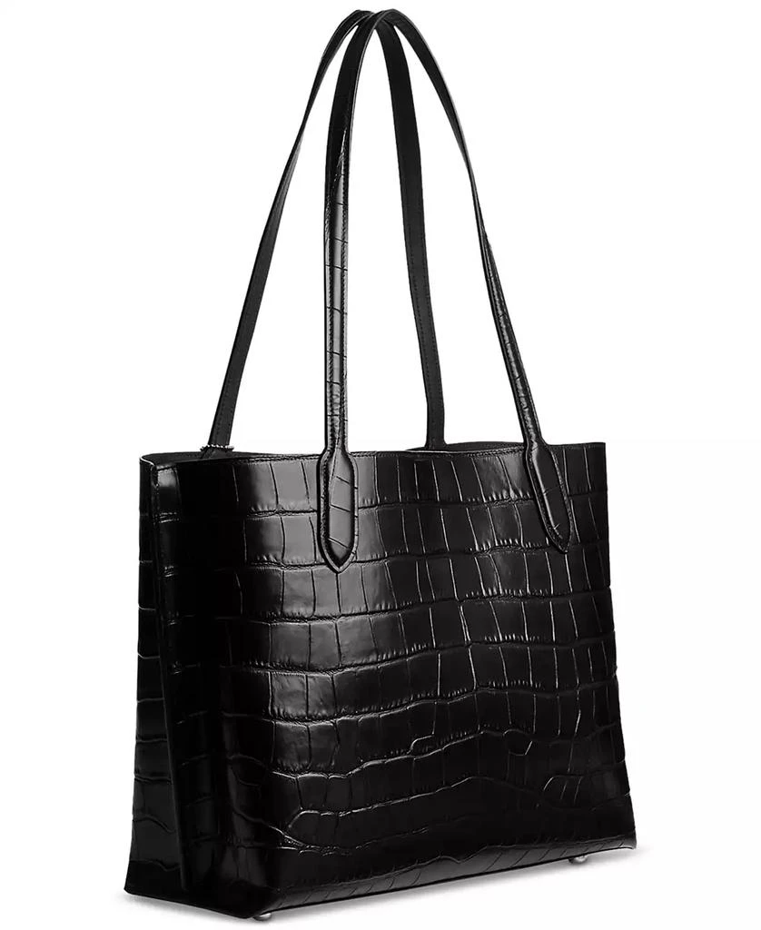 商品Coach|Embossed Croc Leather Willow Tote,价格¥1799,第5张图片详细描述