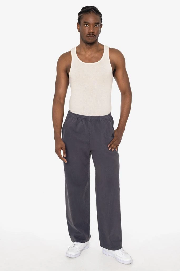 商品Los Angeles Apparel|1205WGD - Men's Heavy Jersey Wide Garment Dyed Casual Pant,价格¥385,第3张图片详细描述