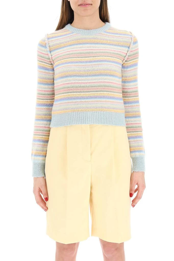 商品Acne Studios|Acne studios striped sweater,价格¥2077,第2张图片详细描述