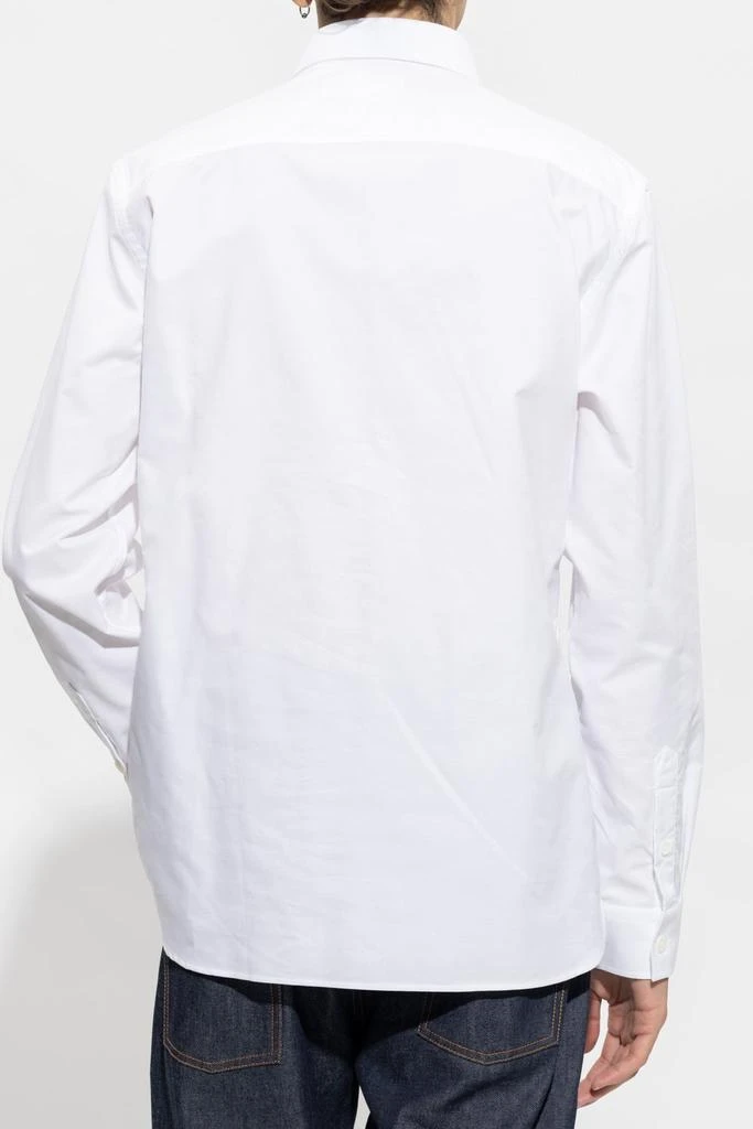 商品Burberry|Burberry Logo Embroidered Long-Sleeved Shirt,价格¥3225,第3张图片详细描述