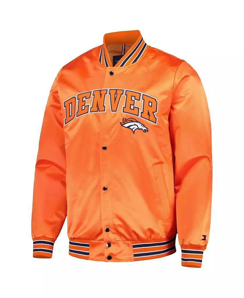 商品Tommy Hilfiger|Men's Orange Denver Broncos Elliot Varsity Full-Snap Jacket,价格¥786,第2张图片详细描述