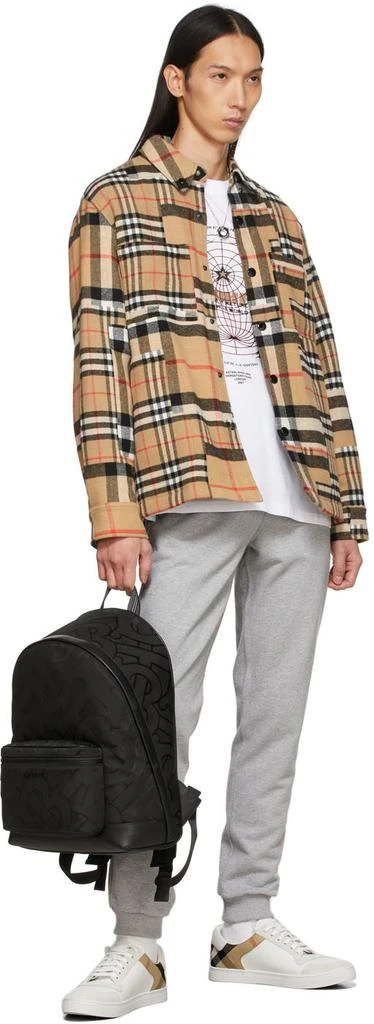 商品Burberry|白色 Globe Graphic Oversized T 恤,价格¥5009,第4张图片详细描述