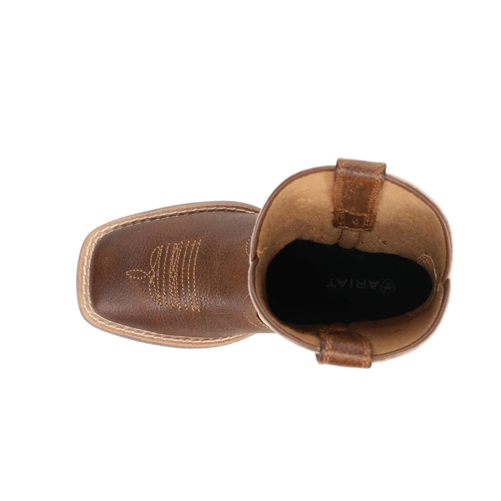 商品Ariat|VentTEK Square Toe Cowboy Boots (Toddler-Big Kid),价格¥757,第4张图片详细描述