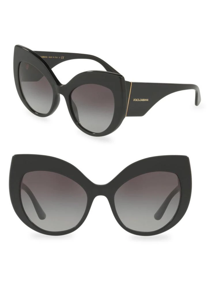 商品Dolce & Gabbana|55MM Cat Eye Sunglasses,价格¥2170,第1张图片