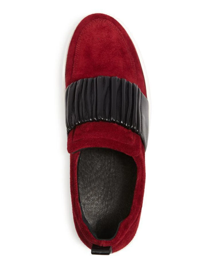 商品Daniella Lehavi|Women's Boston Suede Platform Slip-On Sneakers,价格¥838,第3张图片详细描述