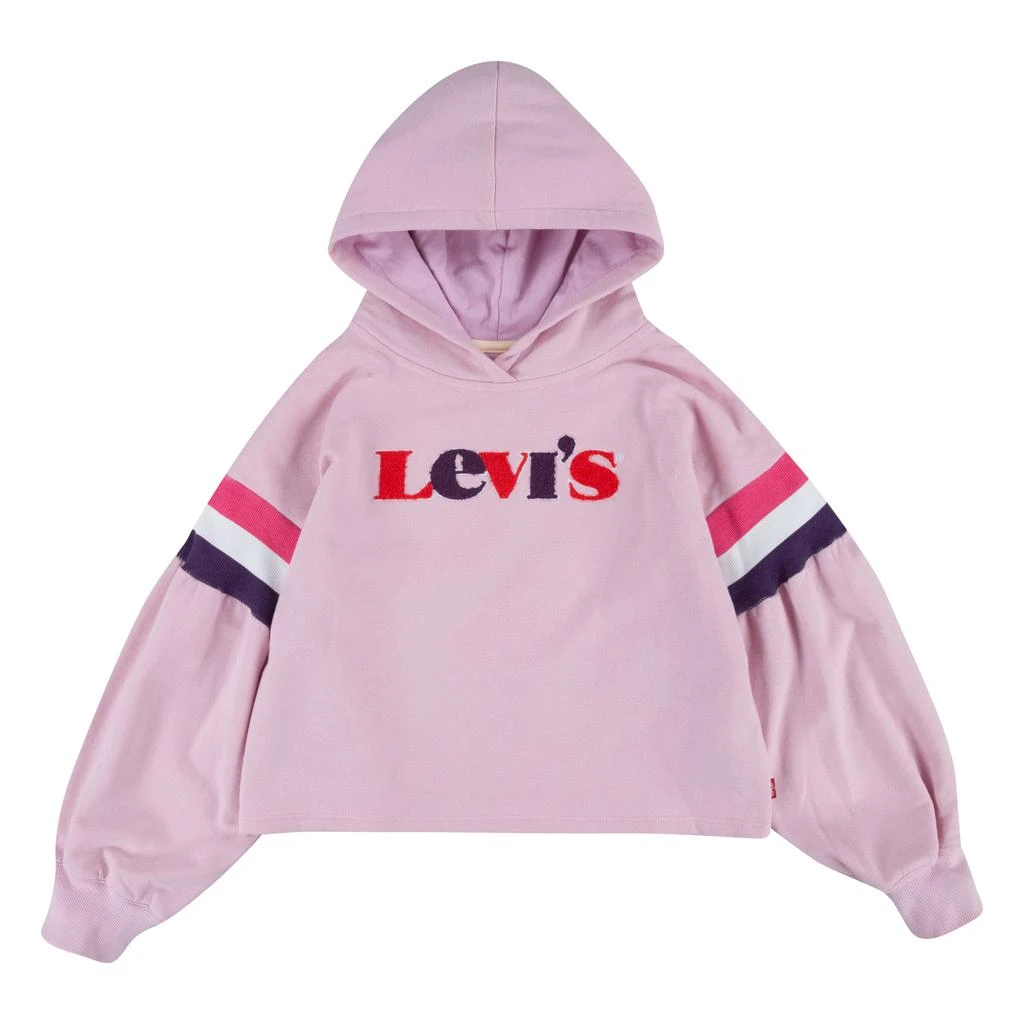 商品Levi's|Girls Full Sleeve High Rise Hoodie,价格¥38,第5张图片详细描述
