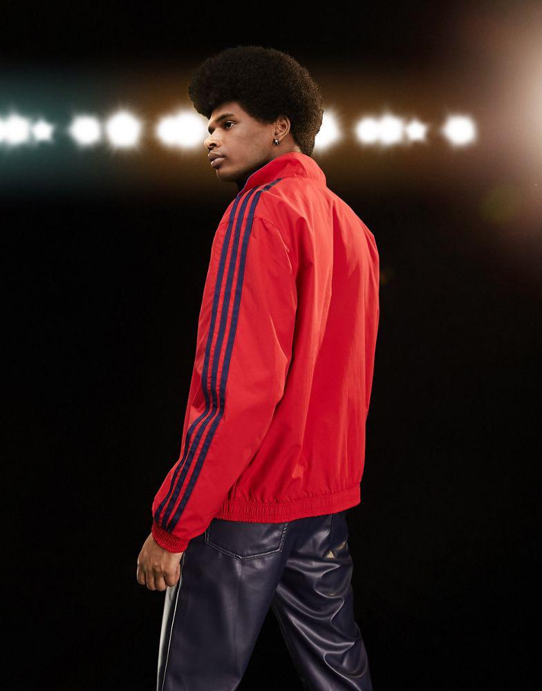 adidas Football Spain World Cup 2022 Anthem jacket in red商品第4张图片规格展示