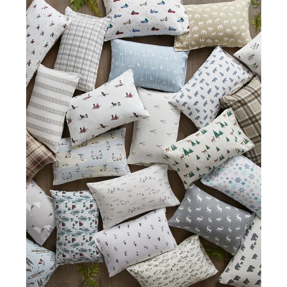 Ski Patrol Cotton Flannel 3-Piece Sheet Set 商品