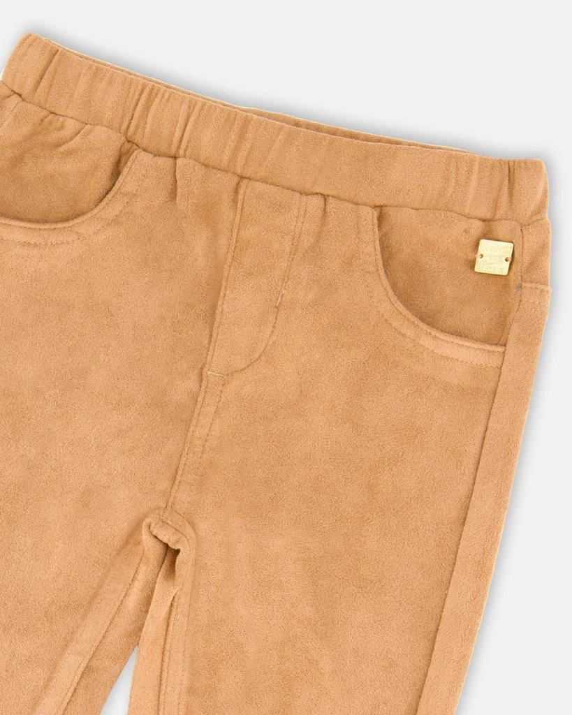 商品Deux par Deux|Stretch Suede Treggings Light Pecan Brown,价格¥360,第5张图片详细描述