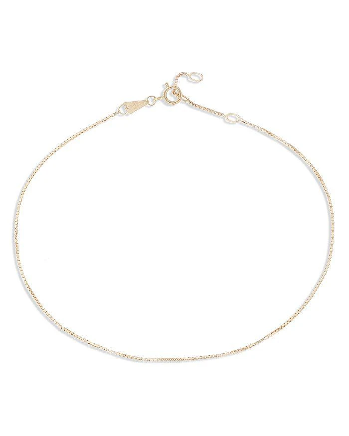 商品Adina Reyter|14K Yellow Gold Box Link Chain Ankle Bracelet,价格¥1309,第1张图片