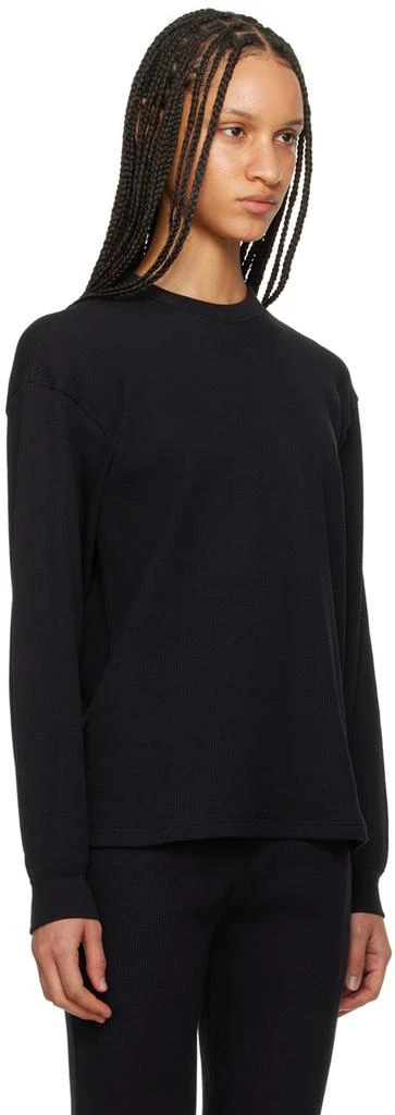 商品Alexander Wang|Black Relaxed Long Sleeve T-Shirt,价格¥488,第2张图片详细描述