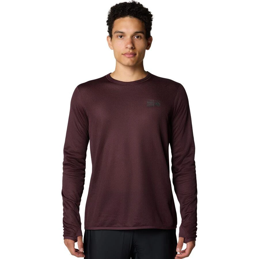 商品Mountain Hardwear|AirMesh Long-Sleeve Crew Top - Men's,价格¥500,第1张图片