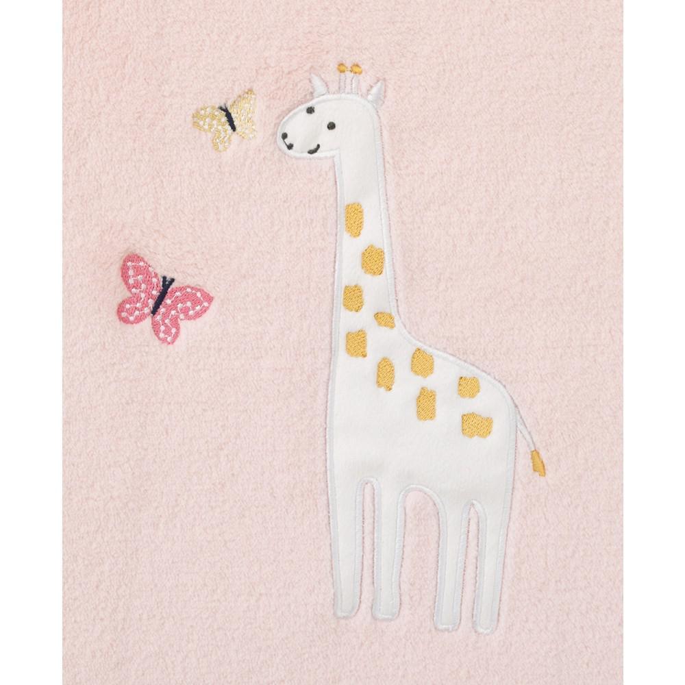 商品Macy's|Pretty Giraffes Super Soft Giraffe Baby Blanket,价格¥324,第4张图片详细描述