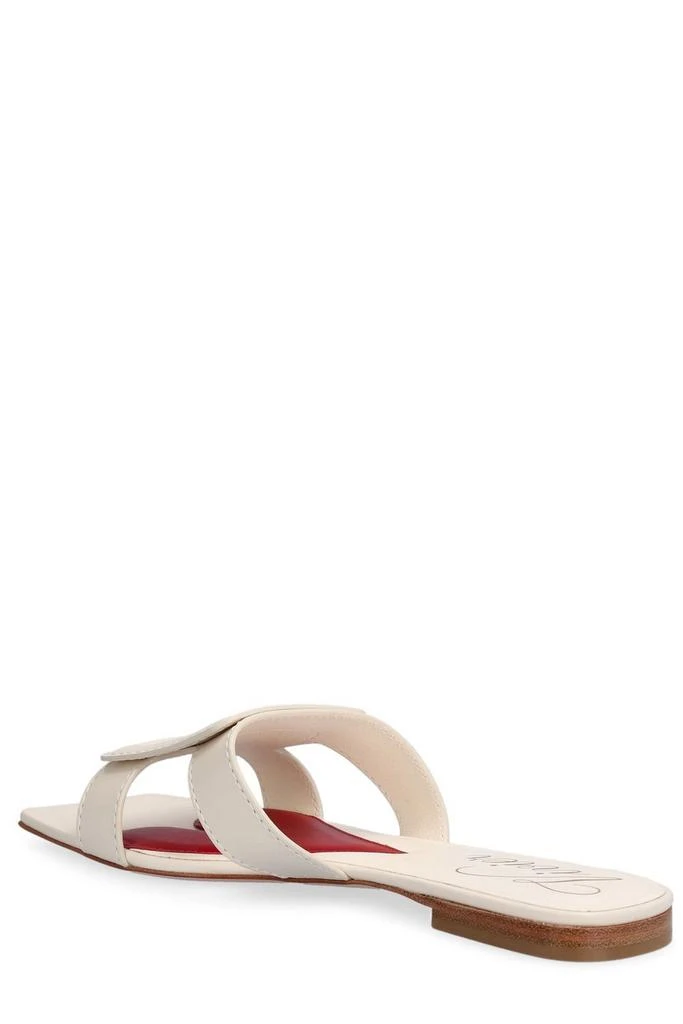 商品Roger Vivier|Roger Vivier Stitching Buckle Mules,价格¥4612,第3张图片详细描述