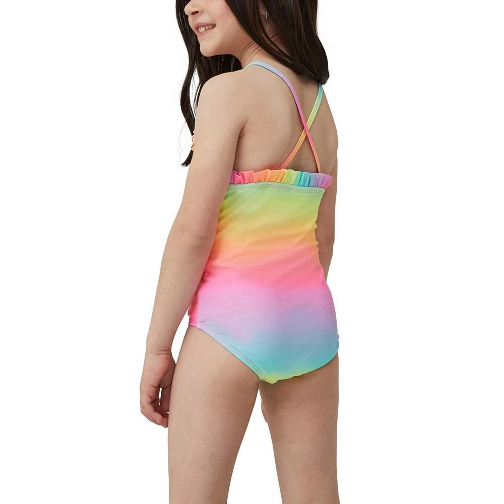 商品Cotton On|Little Girls Della Ruffle One Piece Swimsuit,价格¥186,第2张图片详细描述