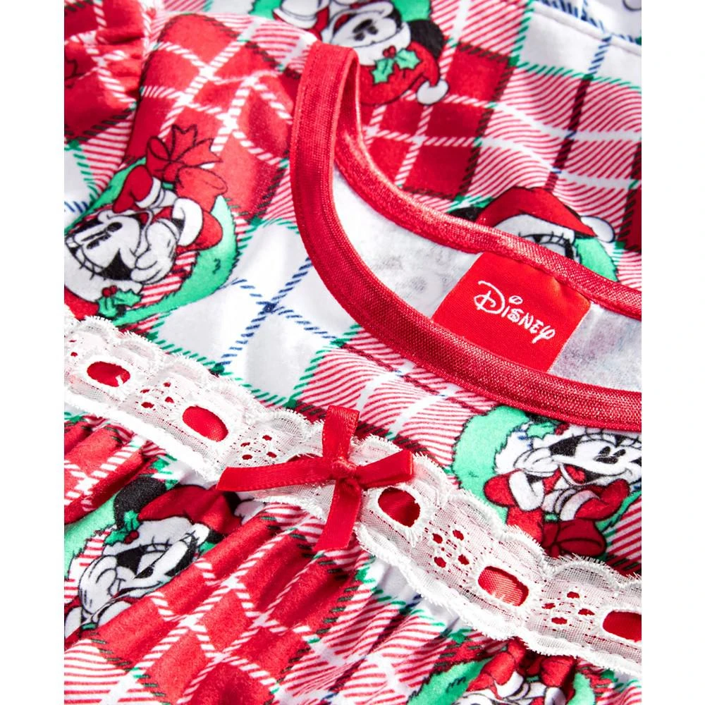 商品Disney|Mickey Mouse Toddler Girls Pullover Granny Nightgown,价格¥87,第4张图片详细描述