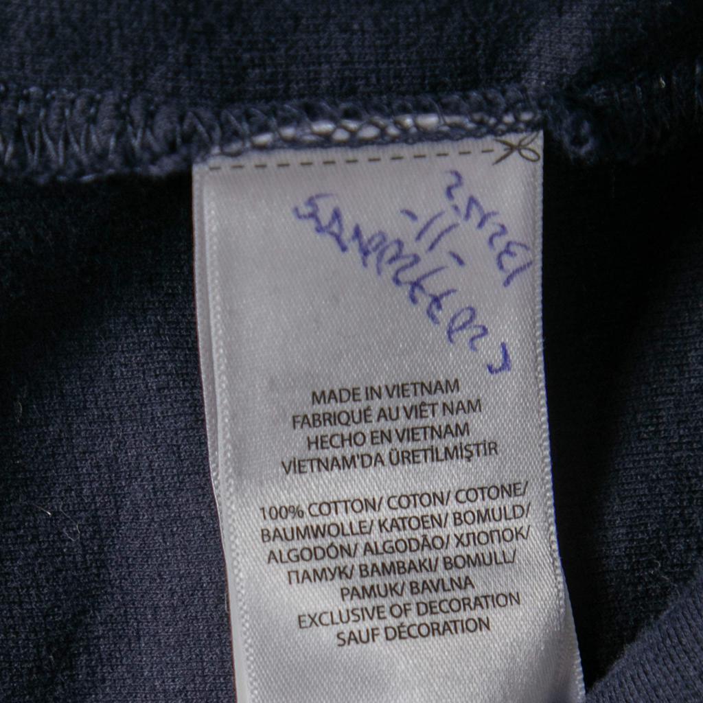 商品[二手商品] Ralph Lauren|Polo Ralph Lauren Navy Blue Estate Rib Knit Half Zip Jumper XL,价格¥1456,第7张图片详细描述