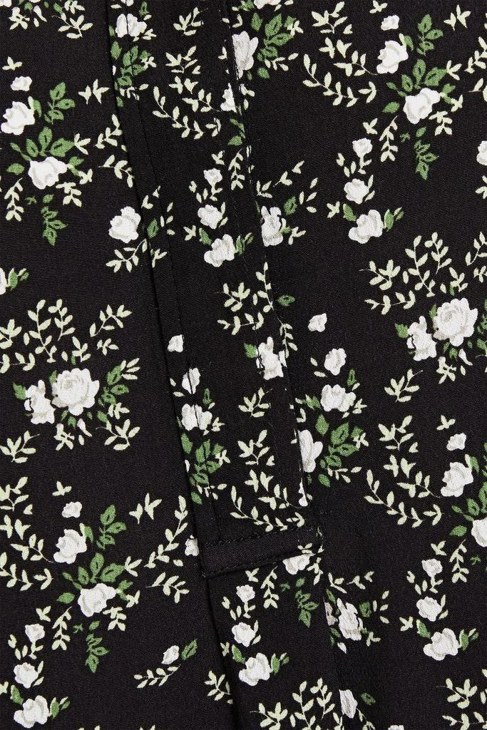 商品Ganni|Floral-print crepe blouse,价格¥601,第4张图片详细描述