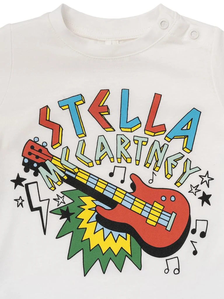 商品Stella McCartney|Guitar Print Organic Cotton T-shirt,价格¥285,第1张图片详细描述