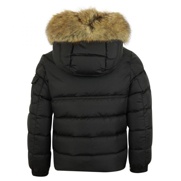 商品Moncler|Black Byron Hooded Jacket,价格¥4085-¥5240,第7张图片详细描述