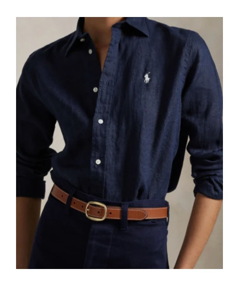 商品【商品预售7天发货】 Ralph Lauren|Ralph Lauren 女士衬衫 211970730002 蓝色,价格¥1265,第4张图片详细描述