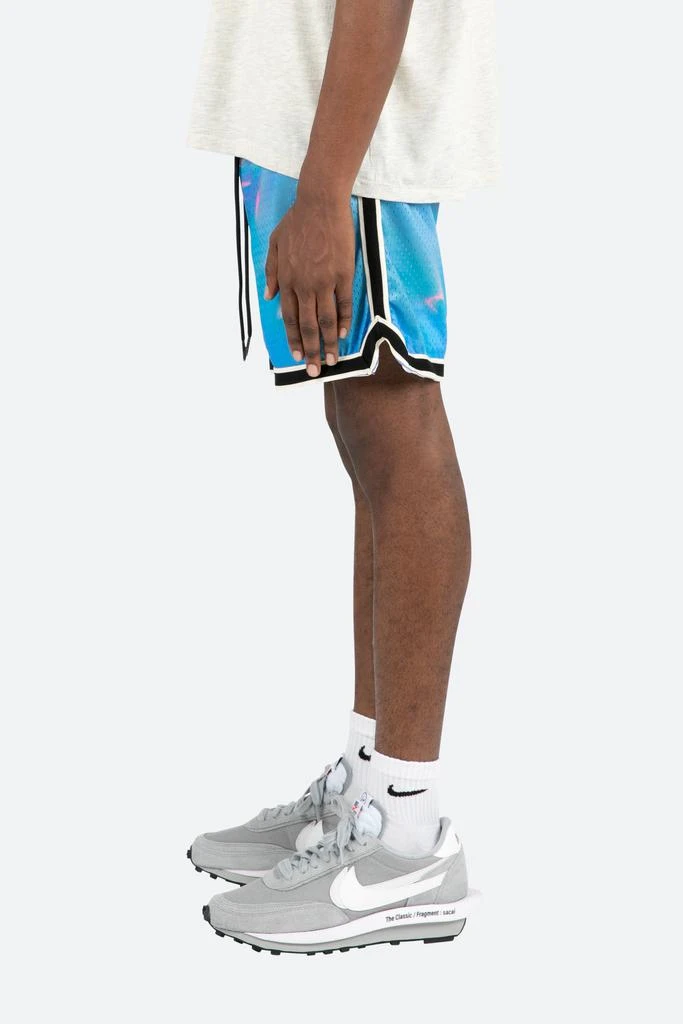 商品MNML|Digital Basketball Shorts - Blue,价格¥76,第3张图片详细描述