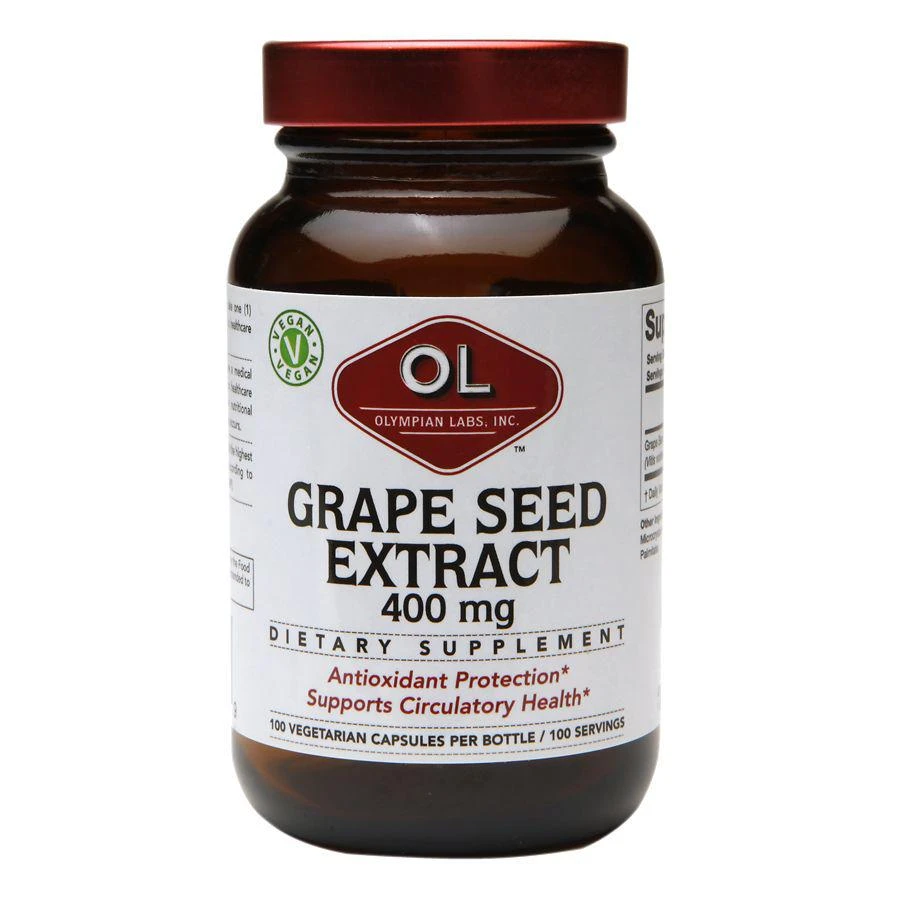 商品Olympian Labs|Grape Seed Extract 400mg,价格¥392,第1张图片