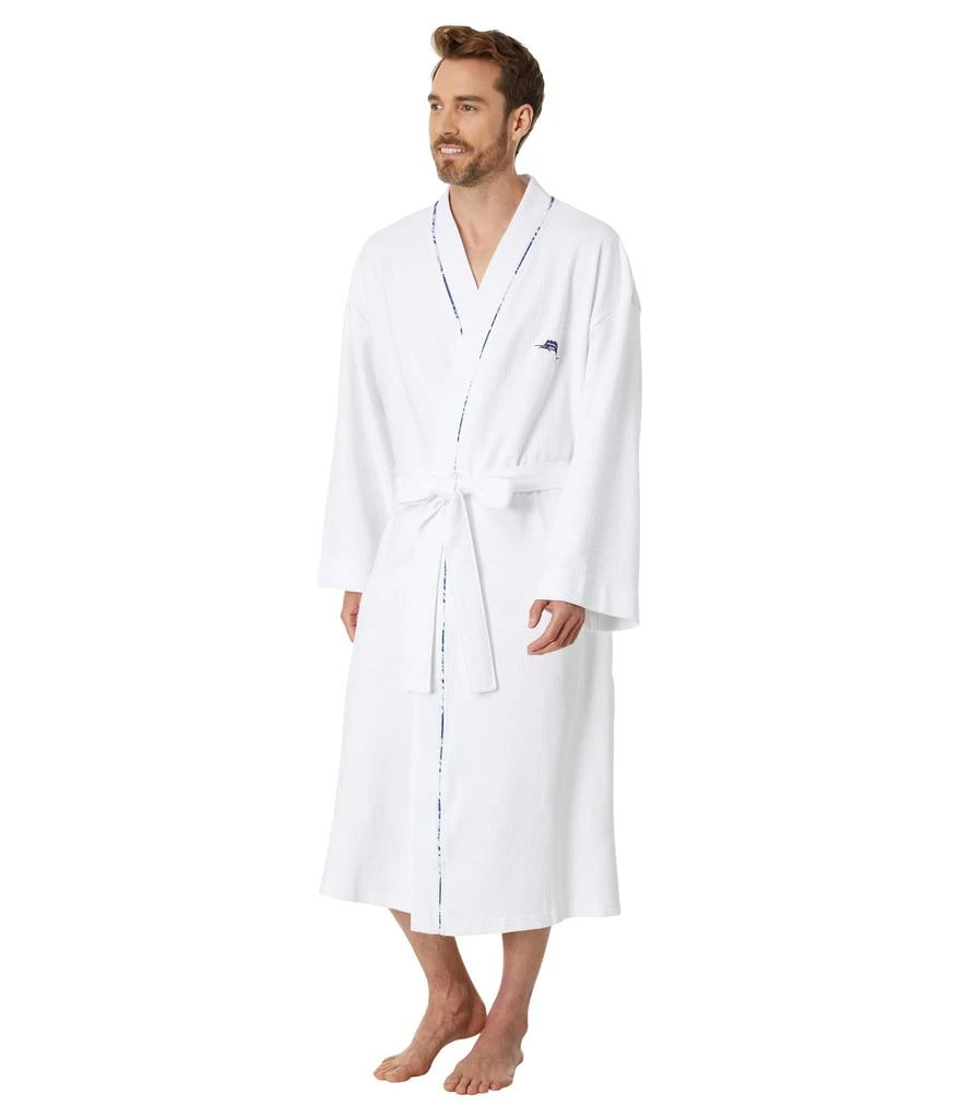 商品Tommy Bahama|Marlin Logo Knit Waffle Robe,价格¥897,第1张图片