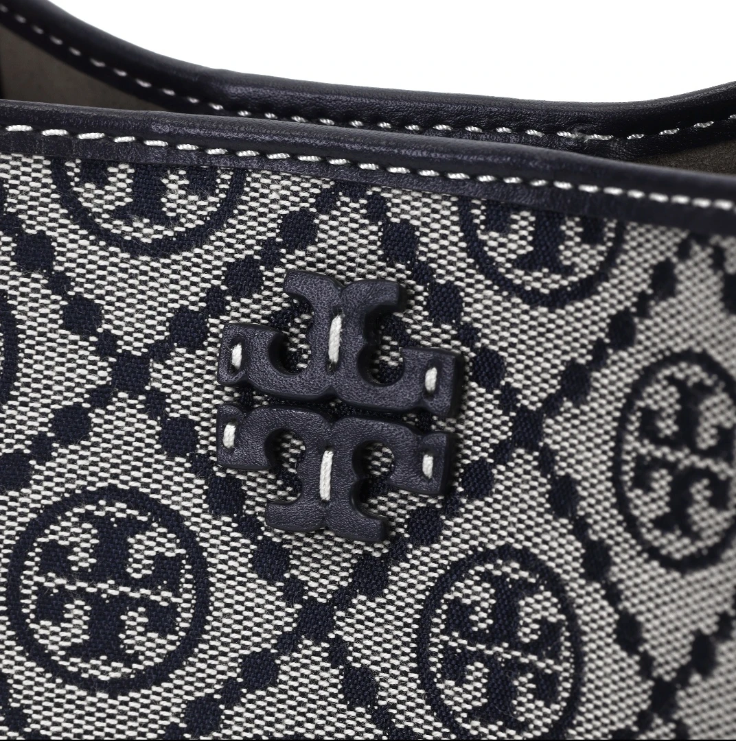 TORY BURCH McGraw 徽标Logo磁性按扣 荔枝纹皮革 水桶包单肩斜挎手提包 小号 商品