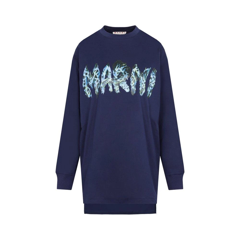 商品Marni|Marni Logo Printed Crewneck Sweatshirt,价格¥1768,第1张图片