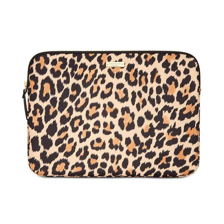 商品Kate Spade|13" Leopard-Print Laptop Sleeve,价格¥207,第1张图片