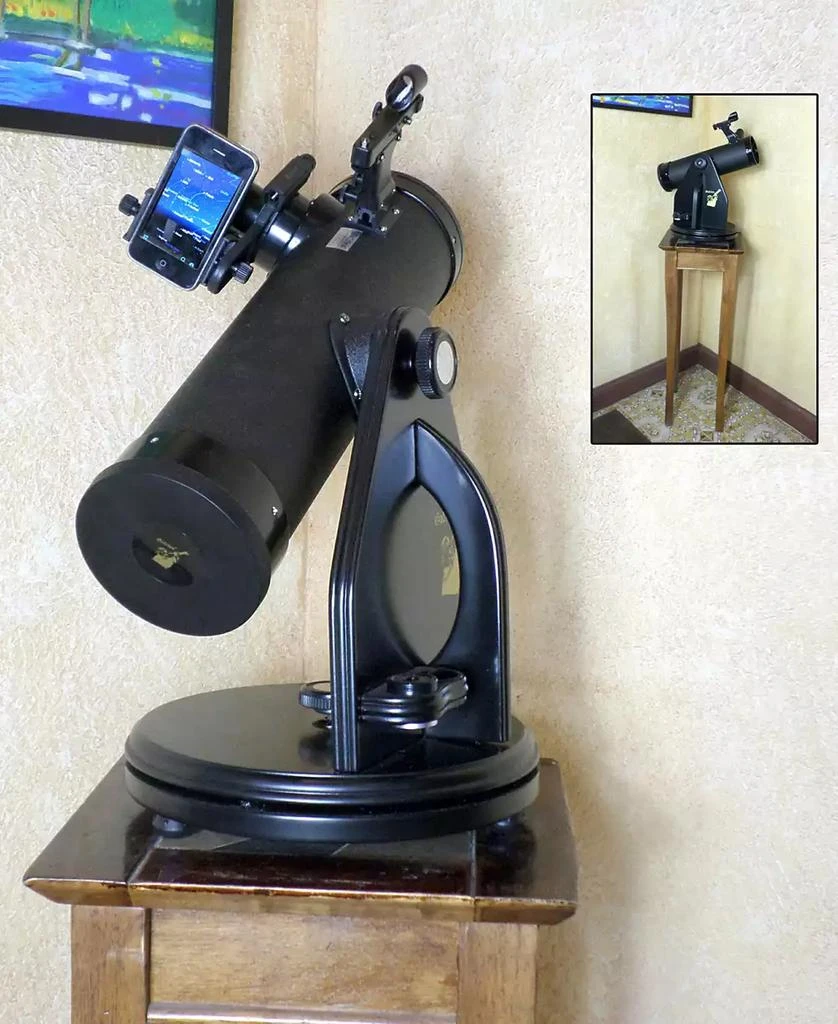 商品Galileo|500mm x 80mm Table Top Dobsonian Telescope Kit with Smartphone Adapter,价格¥3207,第2张图片详细描述