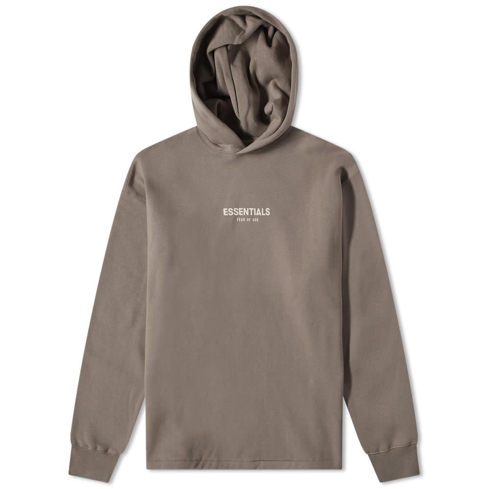 Fear of God ESSENTIALS Logo Relaxed Hoody - Desert Taupe商品第1张图片规格展示